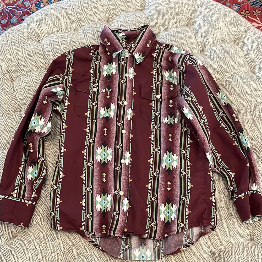 Wrangler western shirt size M